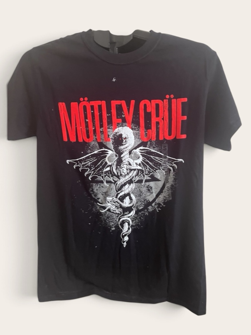 Black Graphic Band T-Shirt